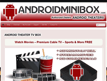 Tablet Screenshot of androidminibox.com